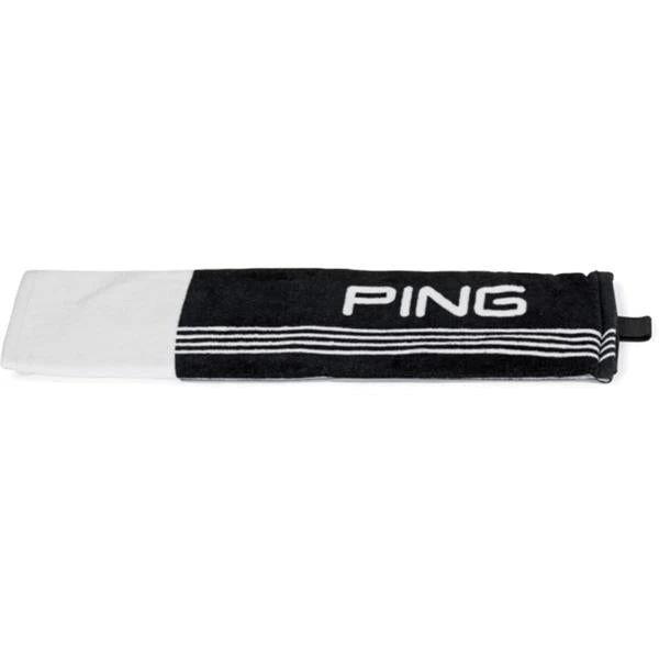 Ping 214 Trifold Towel Black White 3 Ping 214 Trifold Towel Black White