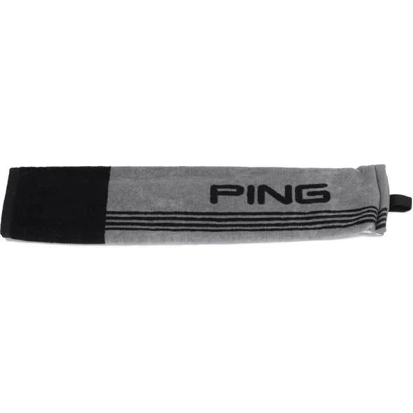 Ping214 Trifold Towel Grey - Black 3 Ping214 Trifold Towel Grey - Black