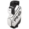 PING DLX 191 Cart Bag White 2 PING DLX 191 Cart Bag White -Golf Supply Store PI9A301001 L