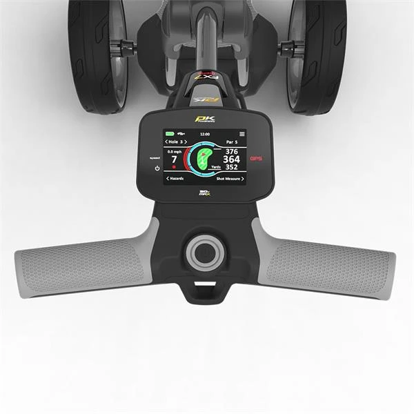 Powakaddy FX7 GPS 36 Hole Lithium Cart Gunmetal 6 Powakaddy FX7 GPS 36 Hole Lithium Cart Gunmetal - Image 4