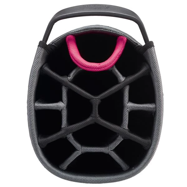 PowaKaddy Dri-Tech Cart Bag Gunmetal Hot Pink 22 4 PowaKaddy Dri-Tech Cart Bag Gunmetal Hot Pink 22 - Image 2