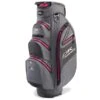 PowaKaddy Dri-Tech Cart Bag Gunmetal Hot Pink 22 1 PowaKaddy Dri-Tech Cart Bag Gunmetal Hot Pink 22 -Golf Supply Store PW22A0301003 L