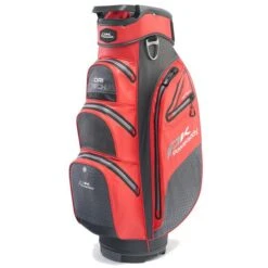PowaKaddy Dri-Tech Cart Bag Gunmetal Red 22