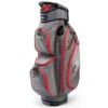 Powakaddy DLX-Lite Cart Bag Gunmetal Red 2 Powakaddy DLX-Lite Cart Bag Gunmetal Red -Golf Supply Store PW22A0304003 L