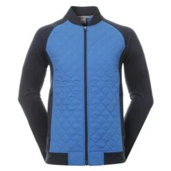 Puma Primaloft Thermal Golf Wind Jacket Puma Black Navy Blazer 03