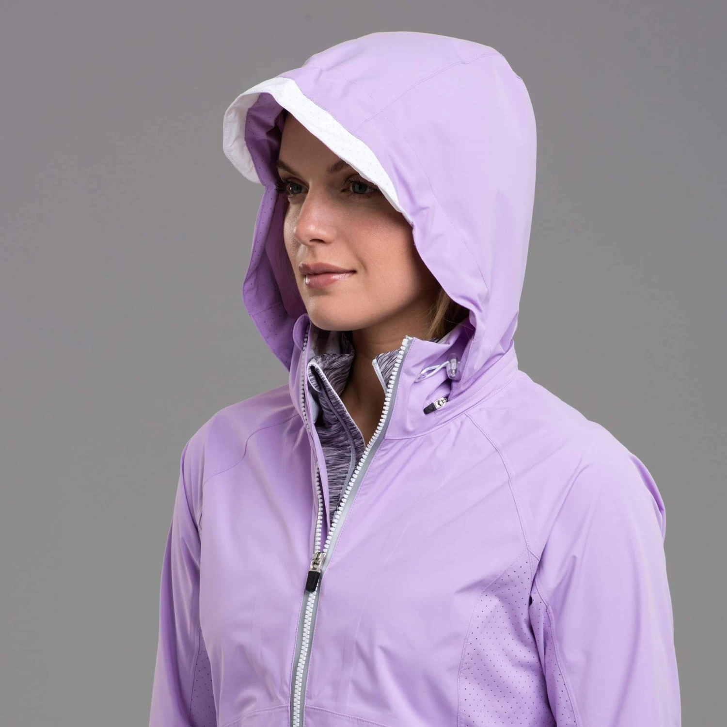 Restriction Ladies Olivia Hooded Waterproof Jacket DAZED 4 Restriction Ladies Olivia Hooded Waterproof Jacket DAZED - Image 2