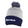 TaylorMade Bobble Beanie Grey /Navy/ White -Golf Supply Store TA20H0308001 L