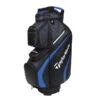 TaylorMade Deluxe Cart Bag Black Blue 2 TaylorMade Deluxe Cart Bag Black Blue -Golf Supply Store TA21A0301003 L