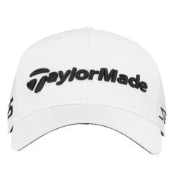 TaylorMade Tour Radar Cap White 9 TaylorMade Tour Radar Cap White -Golf Supply Store TA22H0301001 2 L