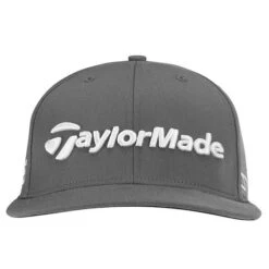 TaylorMade Tour Flatbill Cap Charcoal 9 TaylorMade Tour Flatbill Cap Charcoal -Golf Supply Store TA22H0303004 2 L