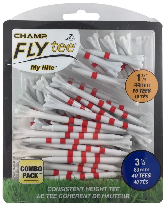 Champ (50Pk) My Hite Fly Tees Combo 3 Champ (50Pk) My Hite Fly Tees Combo