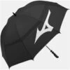 Mizuno Tour Twin Canopy Umbrella Black - White -Golf Supply Store UMB19P002 L