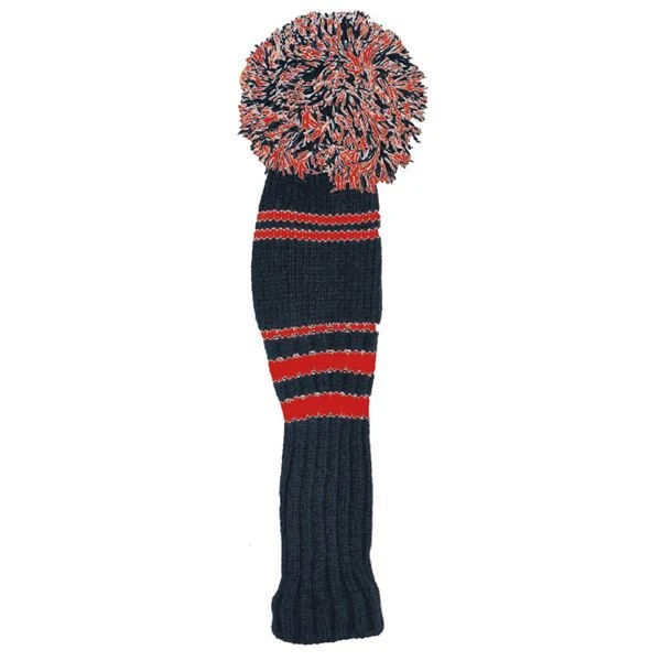 Longridge Pom Pom Headcover - Driver Red 3 Longridge Pom Pom Headcover - Driver Red