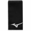 Mizuno Micro Fibre Towel Black - Grey 1 Mizuno Micro Fibre Towel Black - Grey -Golf Supply Store ZT180P001 L