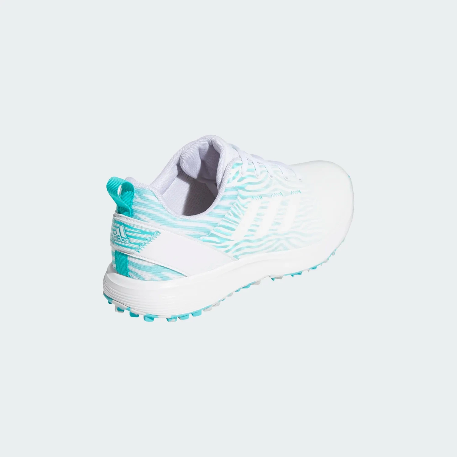 Adidas Ladies S2G Spikeless Lace Shoes Cloud White / Cloud White / Semi Mint Rush 7 Adidas Ladies S2G Spikeless Lace Shoes Cloud White / Cloud White / Semi Mint Rush - Image 5