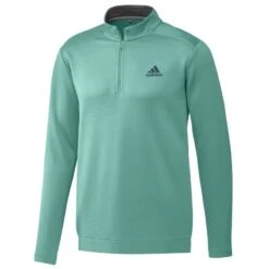 Adidas Golf Club LC 1/4 Zip Acid Mint GR0762