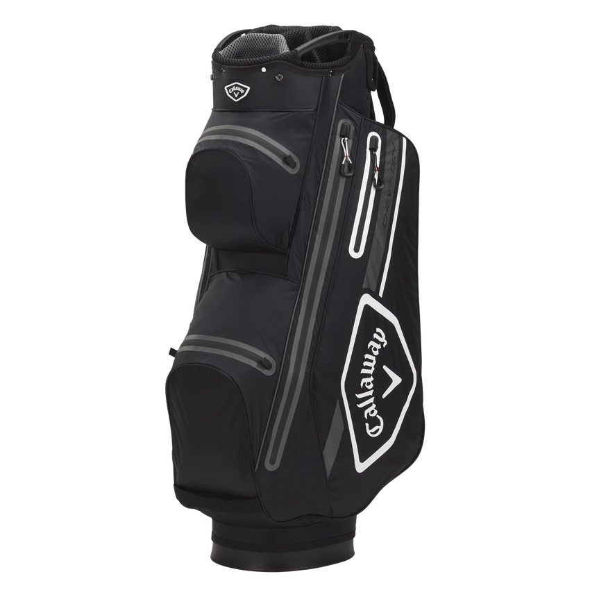 Callaway Chev Dry 14 Golf Cart Bag - Black/Charcoal/White 3 Callaway Chev Dry 14 Golf Cart Bag - Black/Charcoal/White