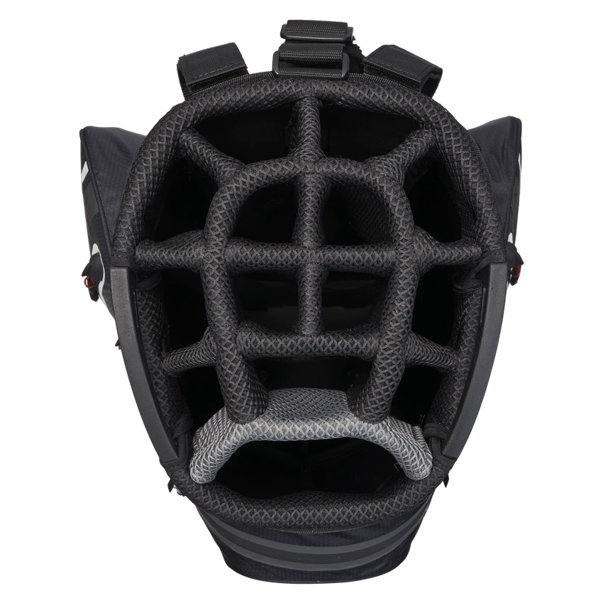 Callaway Chev Dry 14 Golf Cart Bag - Black/Charcoal/White 6 Callaway Chev Dry 14 Golf Cart Bag - Black/Charcoal/White - Image 4