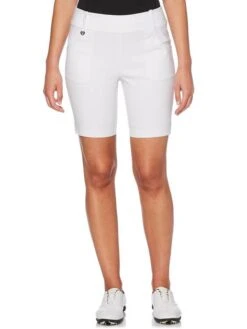 Callaway Womens 19" Tech Stretch Solid Capri CGBF9020GG WHITE