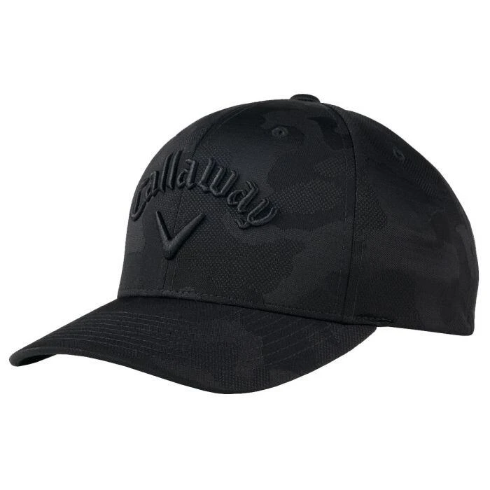 Callaway Gents Camo Snapback Cap Black 3 Callaway Gents Camo Snapback Cap Black