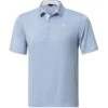 Mizuno Gents QD Comp Polo Light Blue -Golf Supply Store complightblue