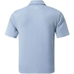 Mizuno Gents QD Comp Polo Light Blue -Golf Supply Store complightblue1