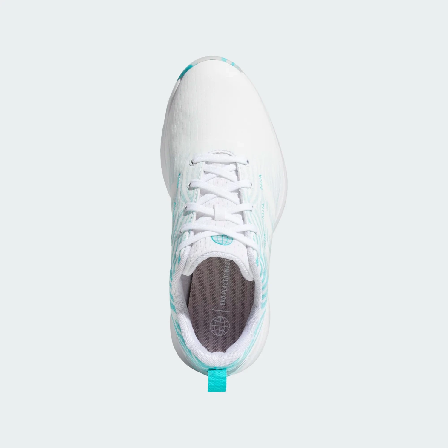 Adidas Ladies S2G Spikeless Lace Shoes Cloud White / Cloud White / Semi Mint Rush 4 Adidas Ladies S2G Spikeless Lace Shoes Cloud White / Cloud White / Semi Mint Rush - Image 2