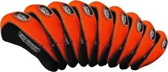 Longridge EZE IRON COVERS 10PCS BLACK/ORANGE 3 Longridge EZE IRON COVERS 10PCS BLACK/ORANGE
