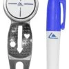 Longridge PITCHFORK BALL LINE UP & PEN SILVER -Golf Supply Store mg 8011 1