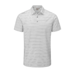 PING ALEXANDER GOLF POLO SHIRT WHITE/GRIFFIN