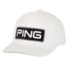 Ping Tour Classic Golf Cap White 1 Ping Tour Classic Golf Cap White -Golf Supply Store ping tour classic golf cap black 35559 88