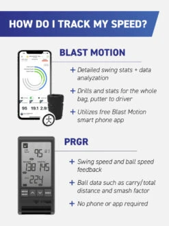 Super Speed Sticks Golf Training System -Golf Supply Store prgr vs blast listing graphic 1024x1024 562a53d6 1db1 48e4 b37a 680aed2ba272