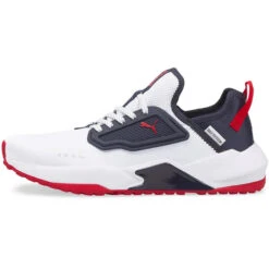 PUMA Golf Shoes - GS-One - White - Navy 2022