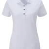 Ping Ladies Sedona Polo Shirt White 1 Ping Ladies Sedona Polo Shirt White -Golf Supply Store sedona P93456 white front