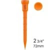 Lignum 72mm Tees 12pk - Spinning Orange 1 Lignum 72mm Tees 12pk - Spinning Orange -Golf Supply Store telt7212so 600x600 733cf8a6 60f5 4004 af07 2fabf7f9173e